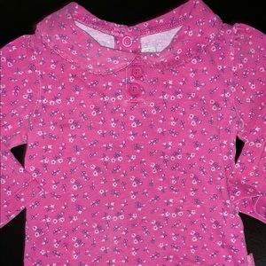 JoJo Maman Bebe long sleeved Peter Pan collar 6-12